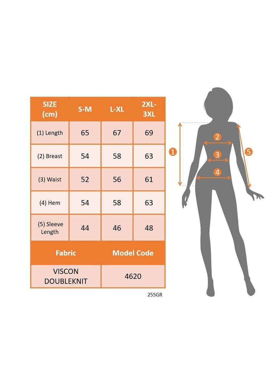 Kadın Uzun Kollu V Yakalı Viskon Iki Iplik Bluz