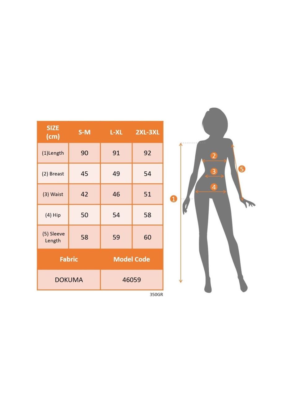 Kadın Uzun Kollu Yuvarlak Yaka Etek Ucu şerit Detaylı Mini Dokuma Elbise