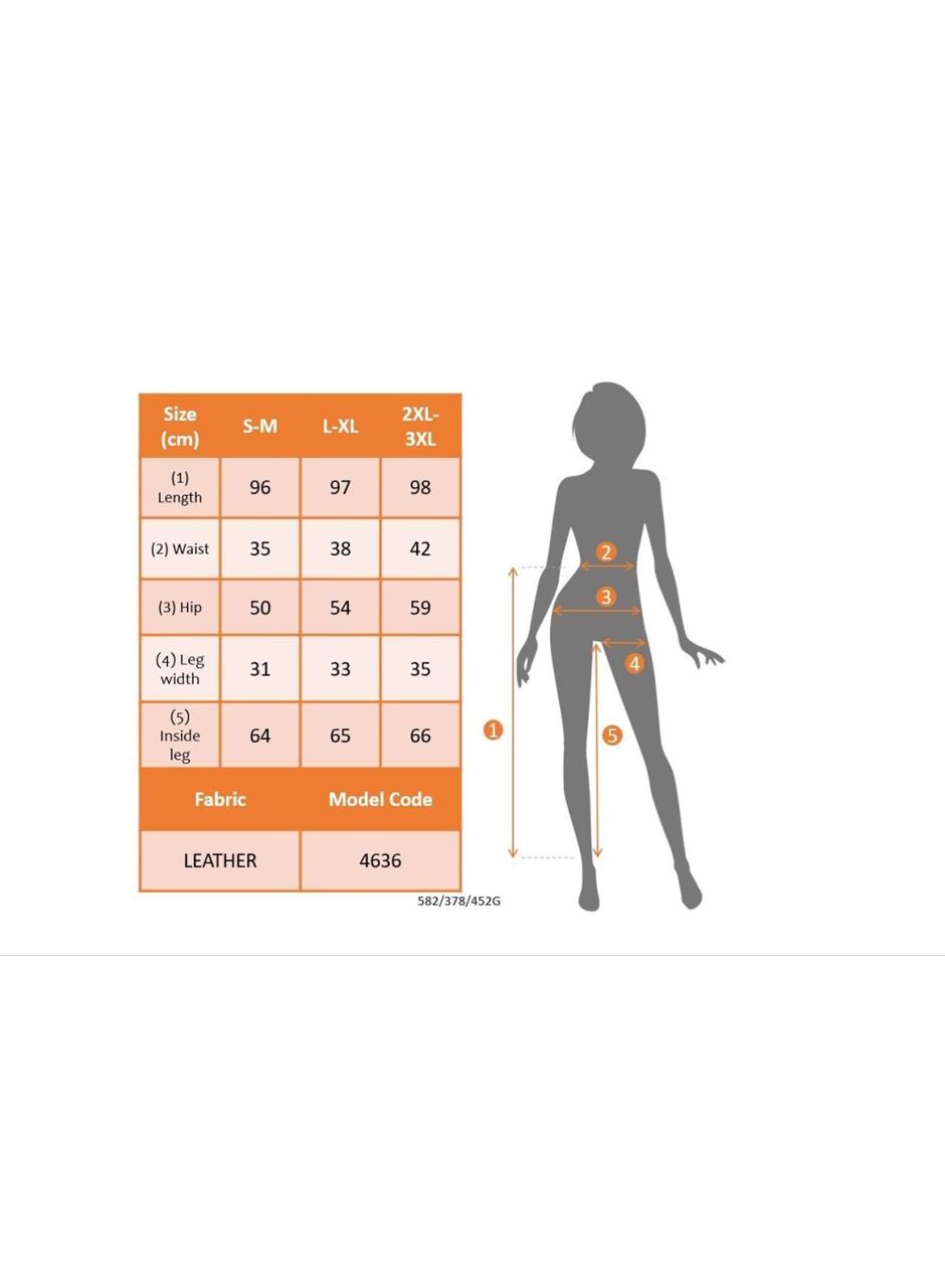 Kadın Yüksek Bel Cepli Deri Pantolon