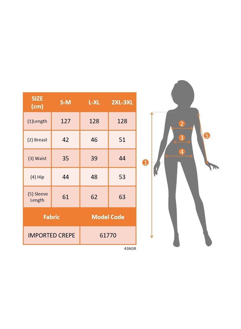 Kadın Uzun Kollu Kalp Yakalı Asimetrik Kesim Detaylı Ithal Krep Uzun Elbise
