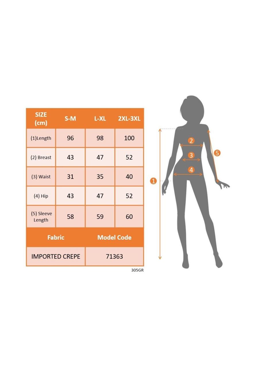 Kadın Uzun Kollu V Yakalı Yandan Yırtmaçlı Midi Ithal Krep Elbise