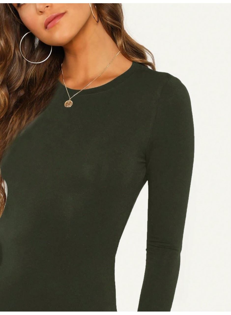 Sandy Kumaş Bodysuit