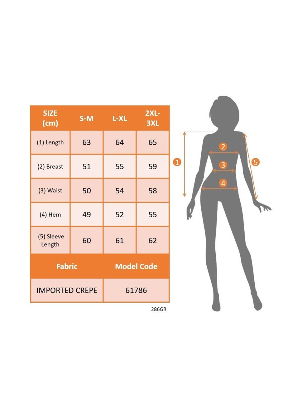 Kadın Uzun Kollu Damla Detaylı Ithal Krep Bluz