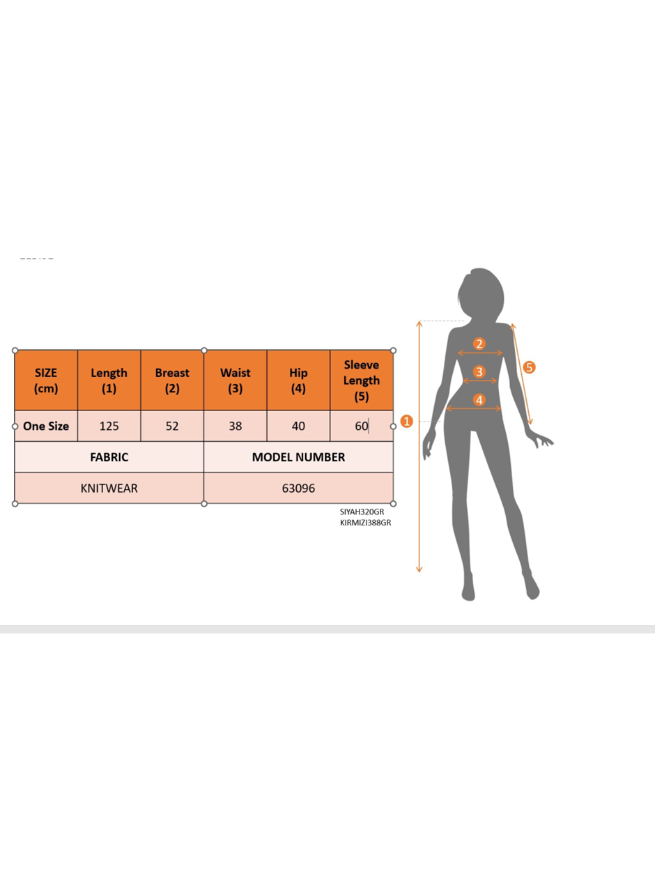 Kadın Uzun Kollu Yarı Balıkçı Yaka Arkadan Pencere Detaylı Bağcıklı Midi Triko Elbise