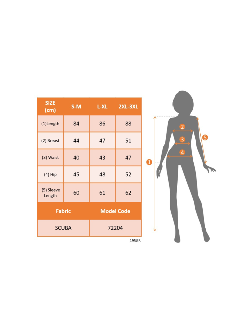 Kadın Uzun Kollu Yuvarlak Yaka Dekolteli Taşlı Dalgıç Elbise