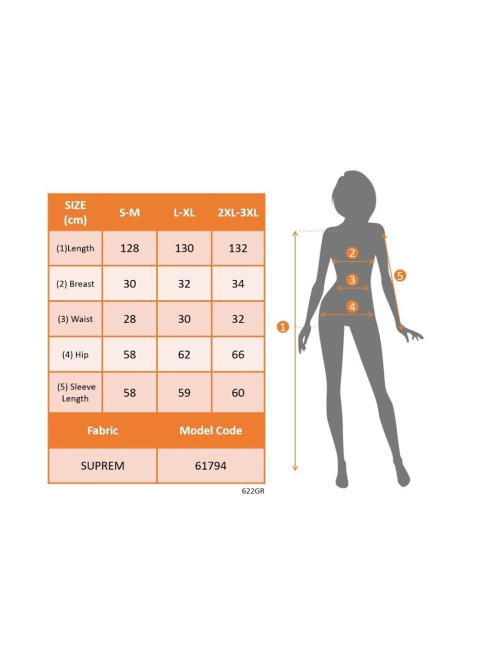Kadın Düşük Omuzlu Beli Büzgülü Dijital Desenli Kesik Elyaf Süprem Uzun Elbise