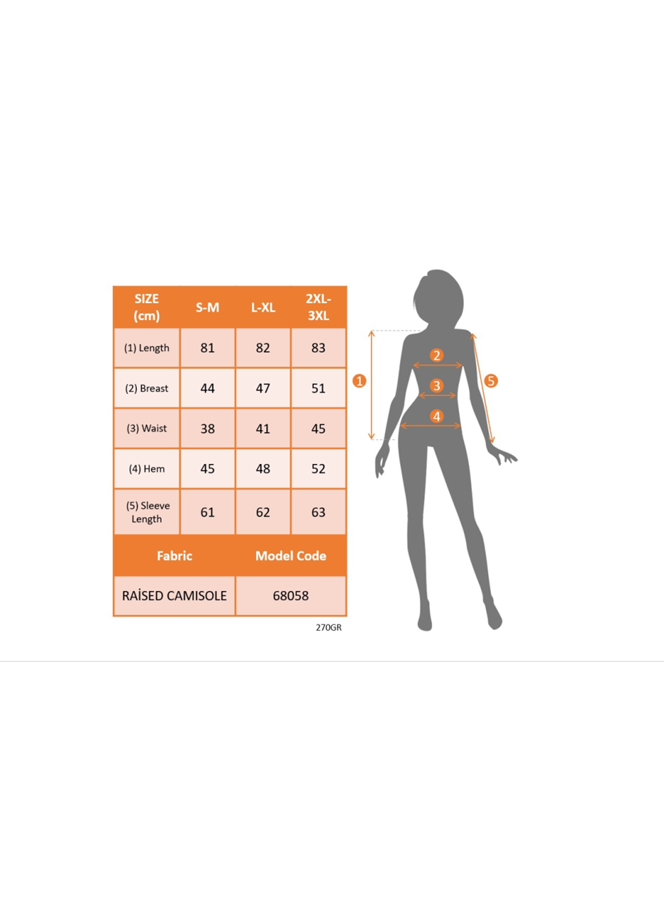 Kadın Uzun Kollu Derin Kare Yaka Düğme Detay şardonlu Kaşkorse Kruvaze Bluz