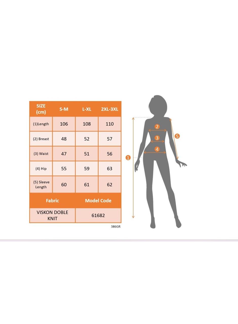 Kadın Uzun Kollu V Ribana Yakalı Yanlardan Yırtmaçlı Midi Viskon Iki Iplik Elbise