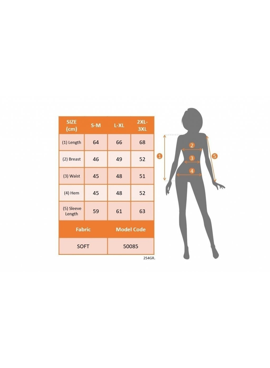 Kadın Uzun Kollu Kruvaze Yaka Kol Ve Etek Ucu Manşet Detay Yumoş Bluz