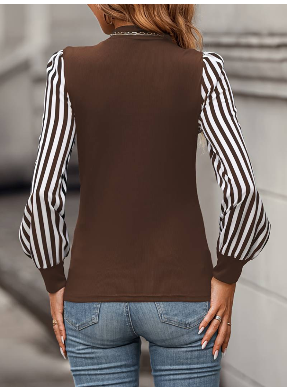 Kadın Uzun Kollu Balıkçı Yaka Bürümcük Bluz