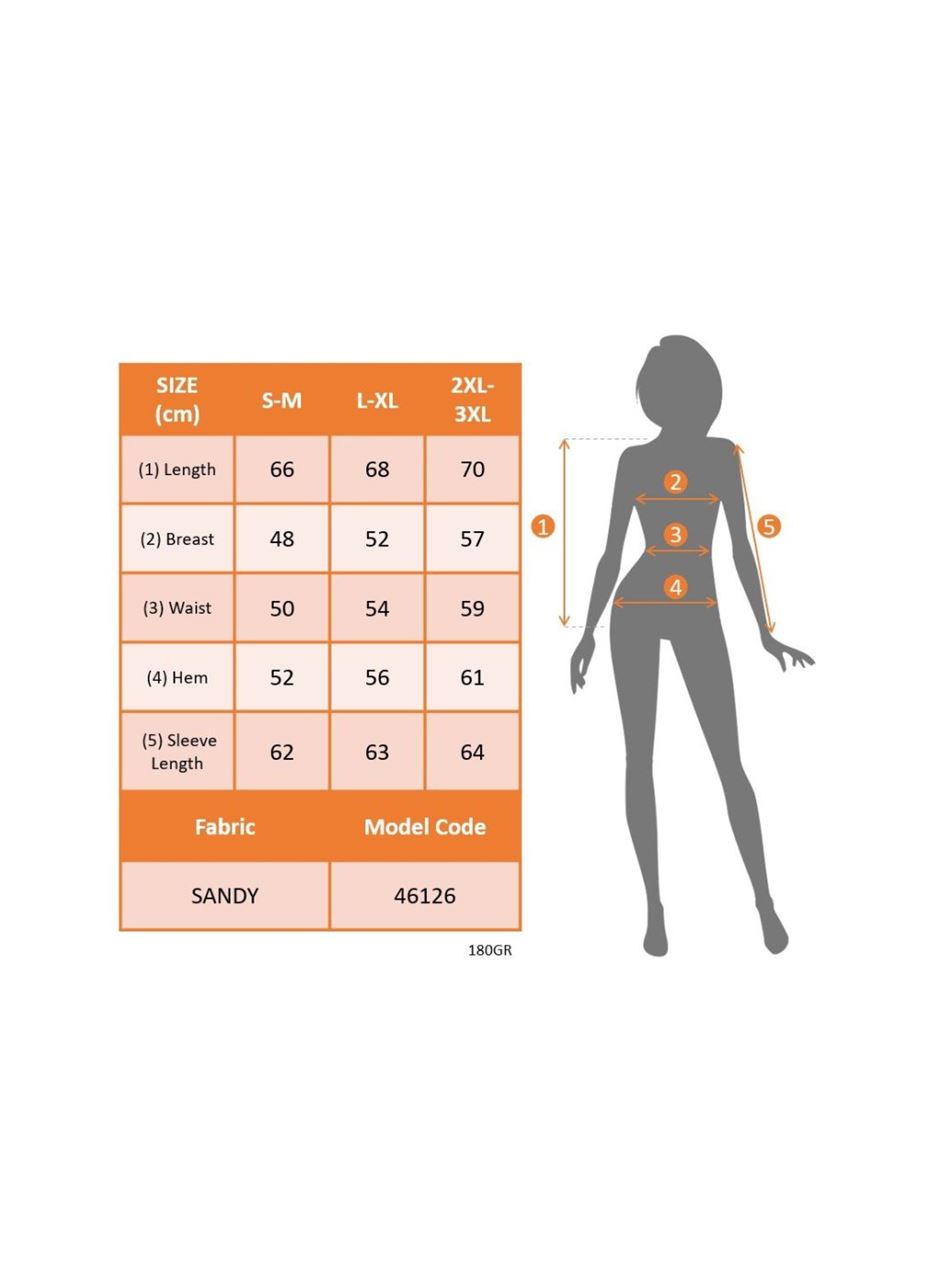 Kadın Uzun Kollu V Yakalı Kolları Popon Detaylı Sandy Bluz