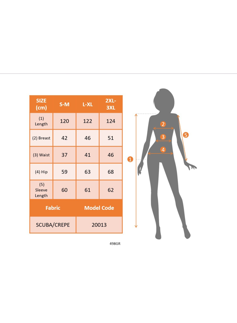 Kadın Uzun Kollu Kruvaze Yaka Dalgıç Krep Midi Boy Elbise