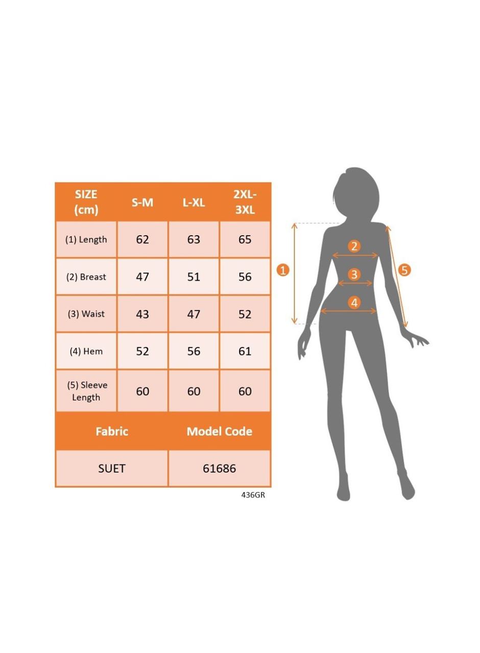 Kadın Uzun Kollu önü Açık Yakalı Süet Ceket