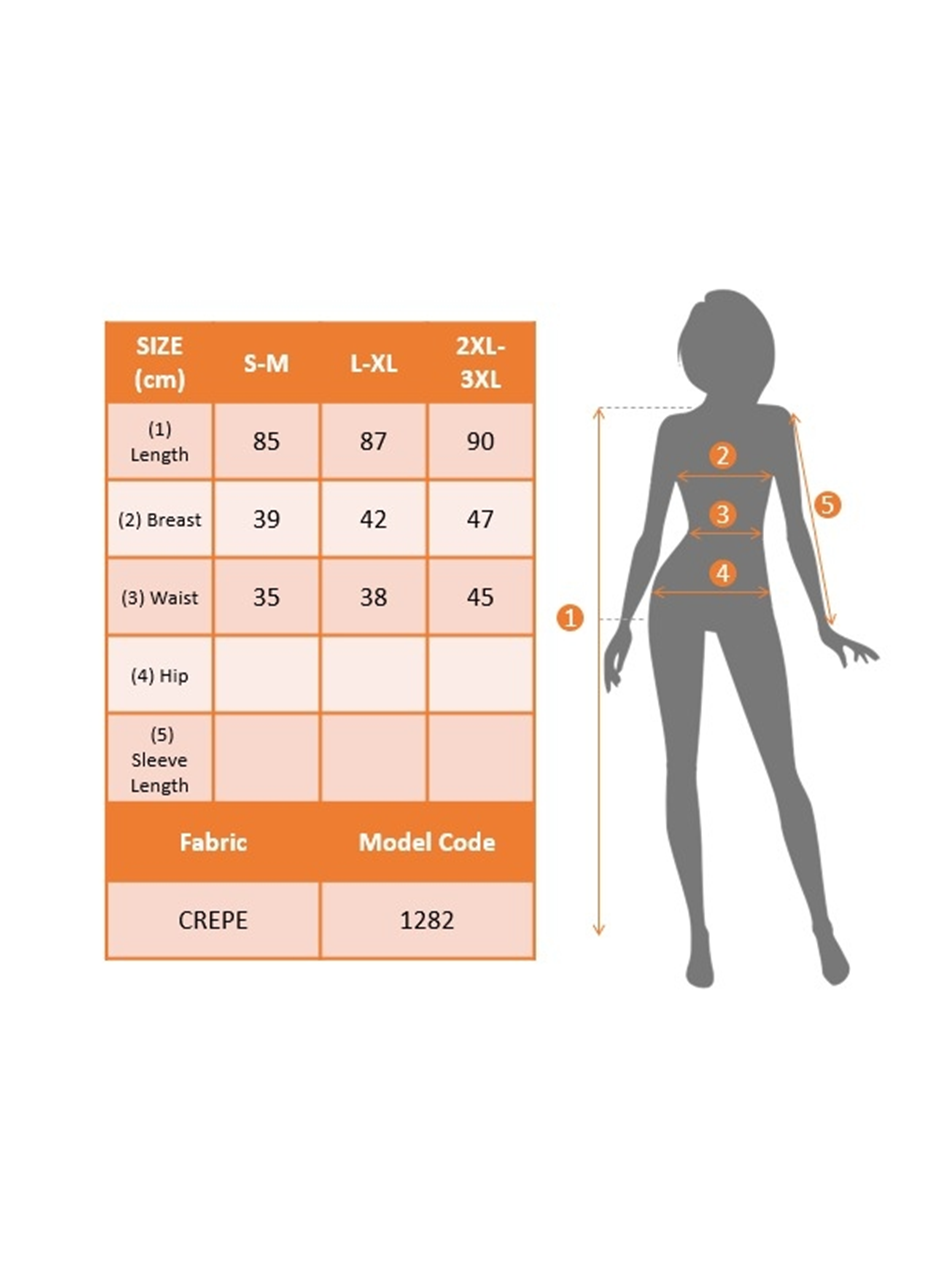 Kadın Kısa Kollu Kruvaze Yaka Papatya Baskılı Krep Elbise