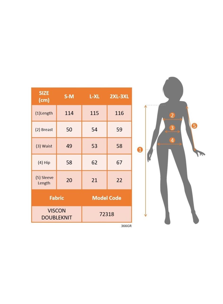 Kadın Kısa Kollu Yuvarlak Yaka Yandan Yırtmaçlı Midi Viskon Elbise