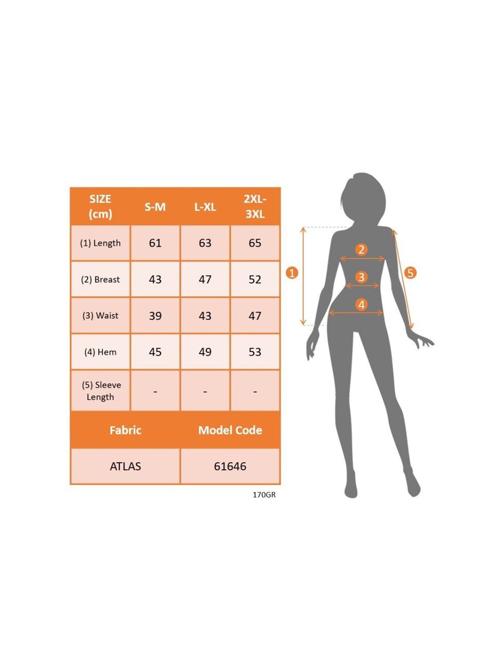Kadın Sıfır Kollu önden Düğmeli Atlas Yelek