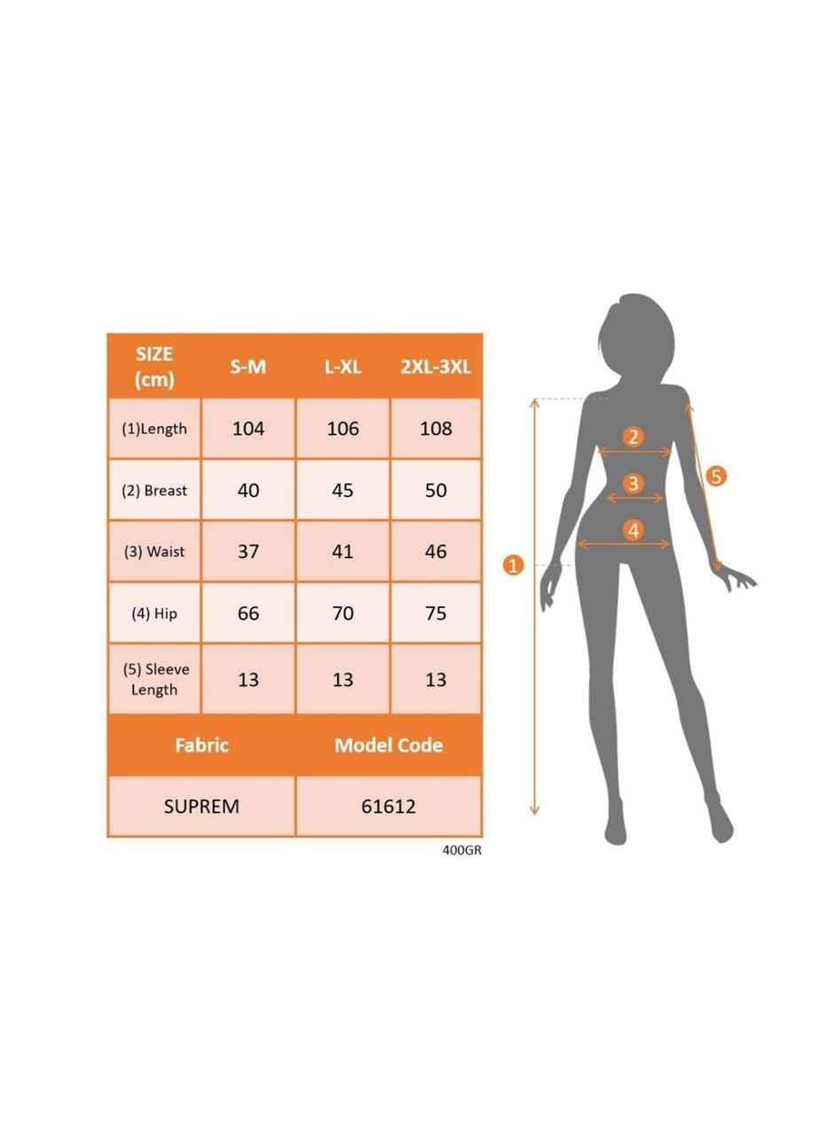 Kadın Kısa Kelebek Kollu Kruvaze Yakalı Belden Kuşaklı Midi Süprem Elbise