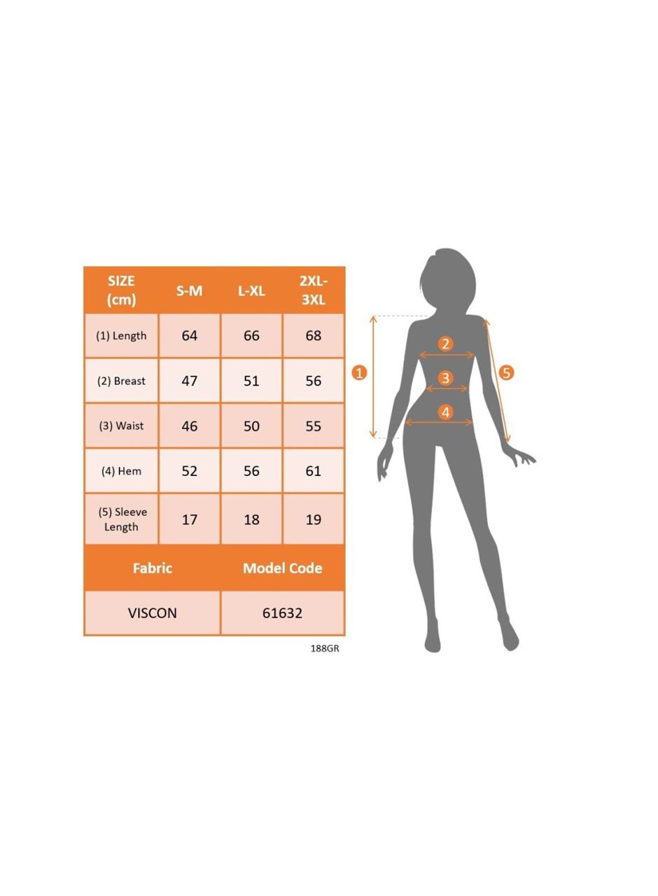 Kadın Kısa Kollu V Yakalı şerit Detaylı Viskon Bluz
