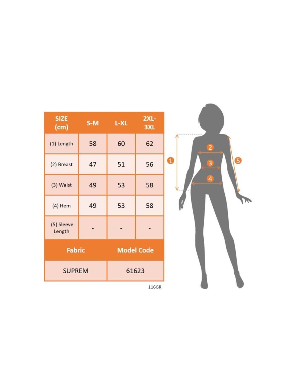 Kadın Halter Kollu Damla Detaylı Desenli Süprem Bluz