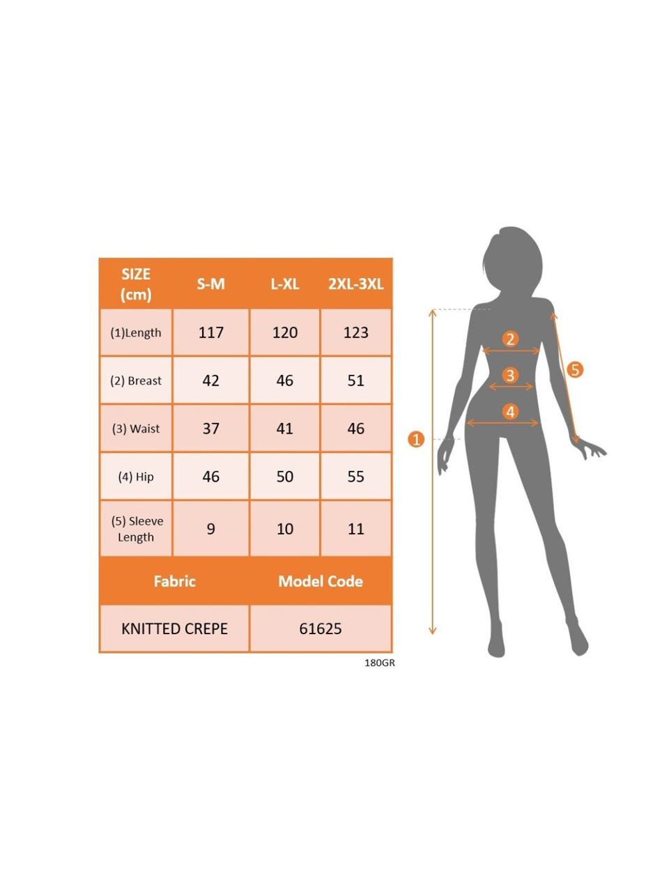Kadın Kısa Kollu Bisiklet Yakalı Puantiyeli Tül Detaylı örme Krep Elbise