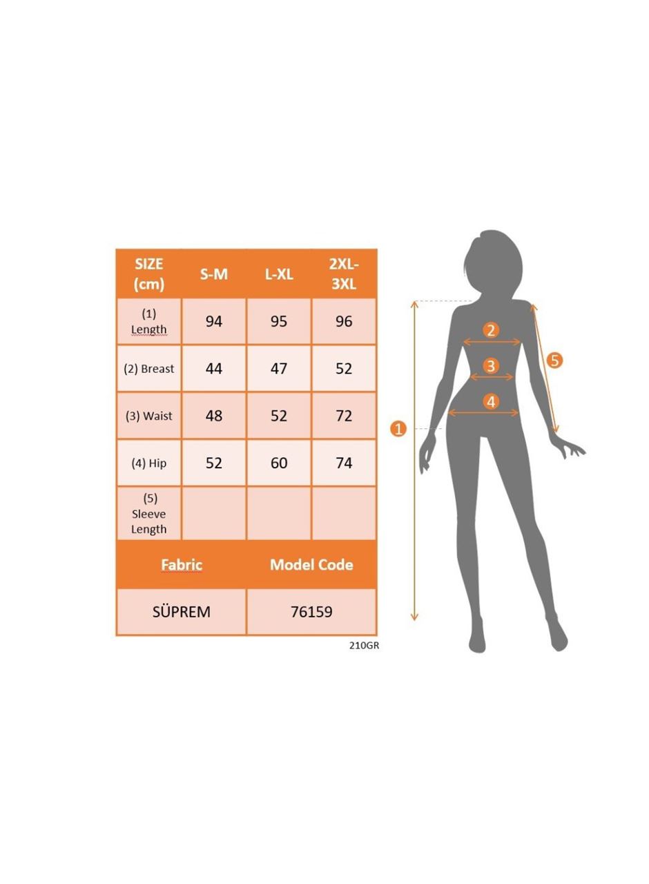 Kadın Ip Askılı V Yakalı Karışık Renkli Süprem Elbise