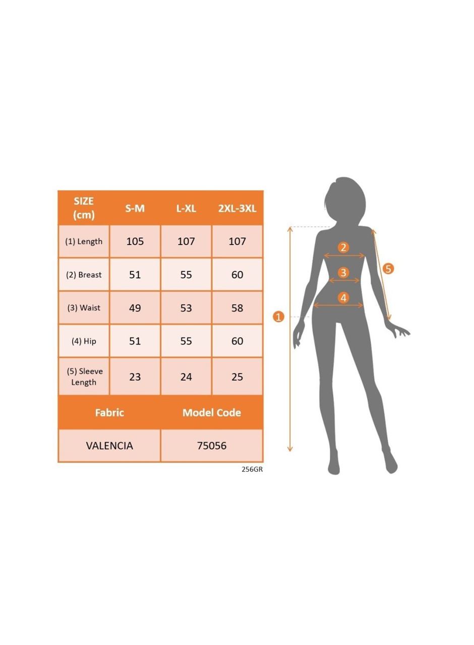 Kadın Kısa Kollu V Hakim Yaka Belden Kuşaklı Valencia Elbise