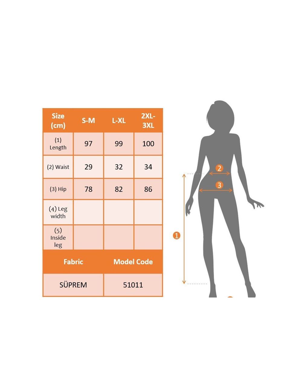 Kadın Beli Büzgülü Yandan Yırtmaçlı Desenli Süprem Etek