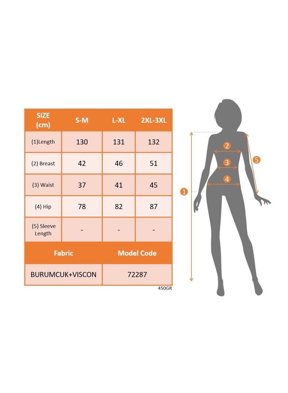 Kadın Askılı Yuvarlak Yaka üst Viskon Alt Desenli Bürümcük Elbise