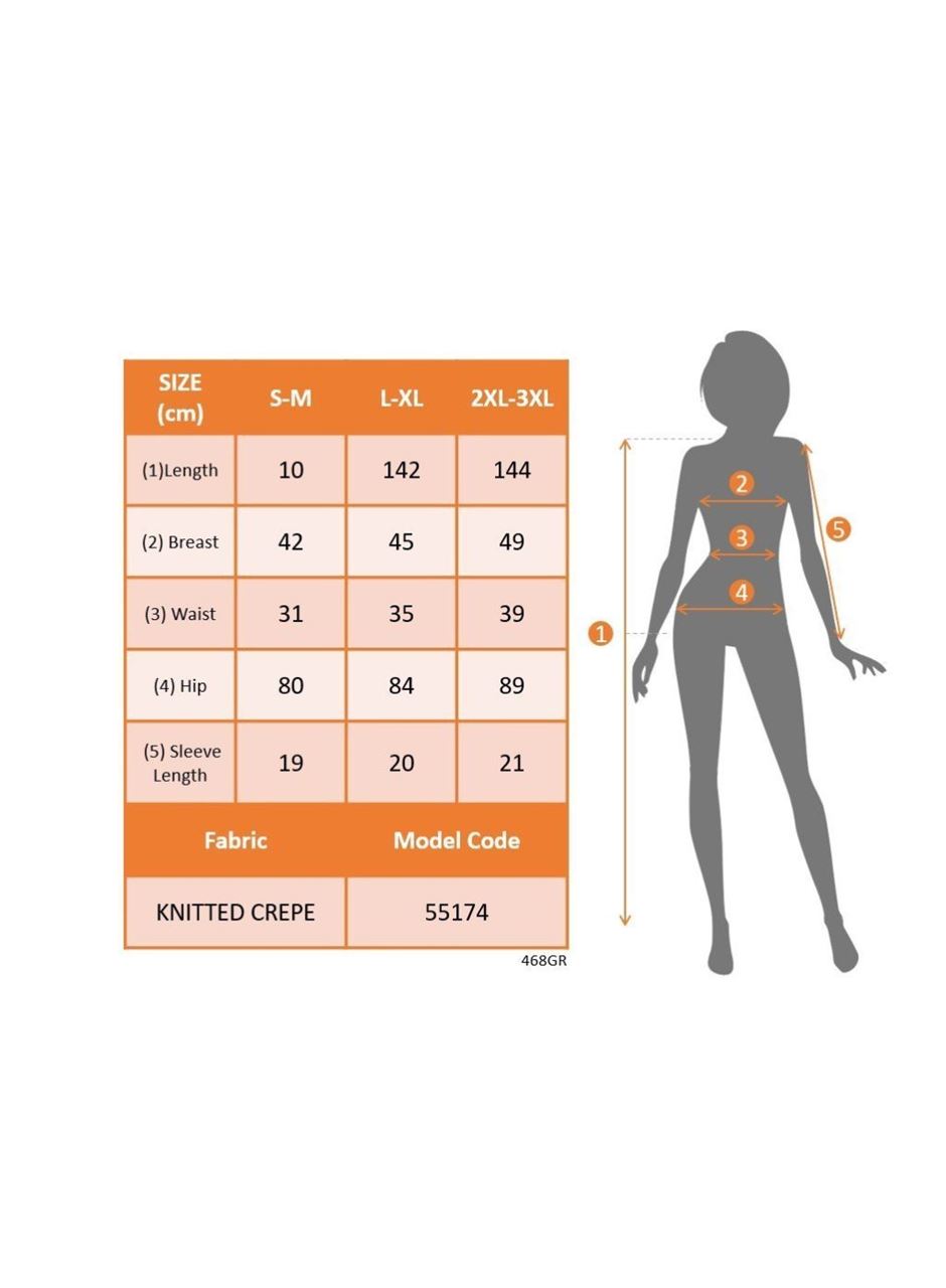 Kadın Kısa Kollu Kruvaze Yaka Beli Lastikli Süprem Maksi Boy Elbise