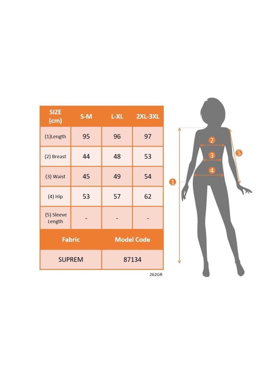 Kadın Sıfır Kollu Kare Yaka önden Pileli Salaş Süprem Elbise