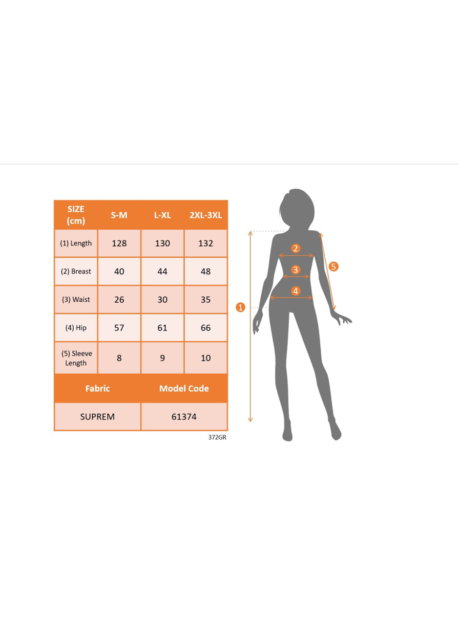 Kadın Kısa Kollu Kruvaze Yakalı çiçek Desenli Belden Lastikli Süprem Uzun Elbise