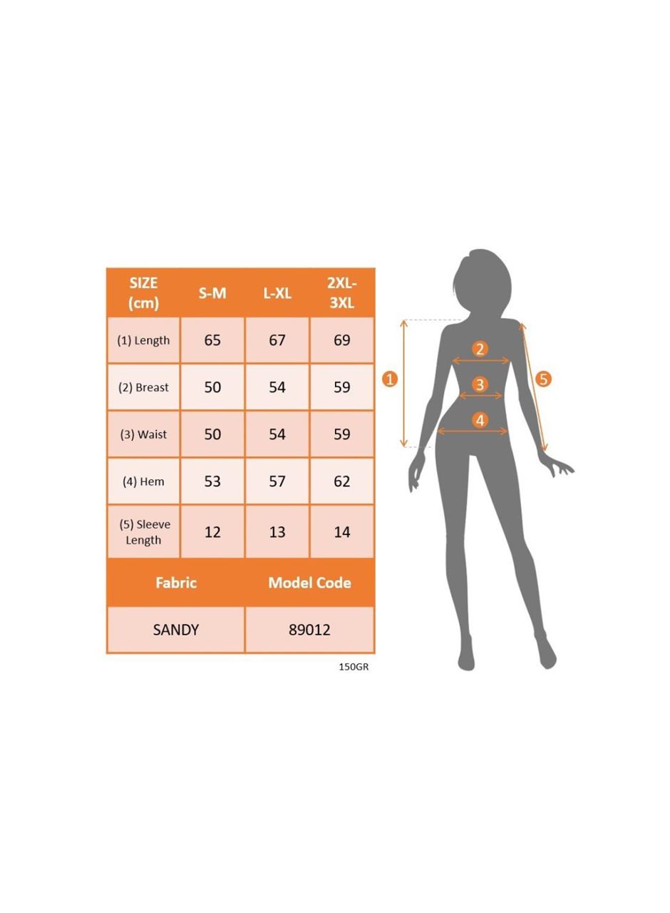 Kadın Kısa Dantel Kollu Bisiklet Yaka Sandy Bluz