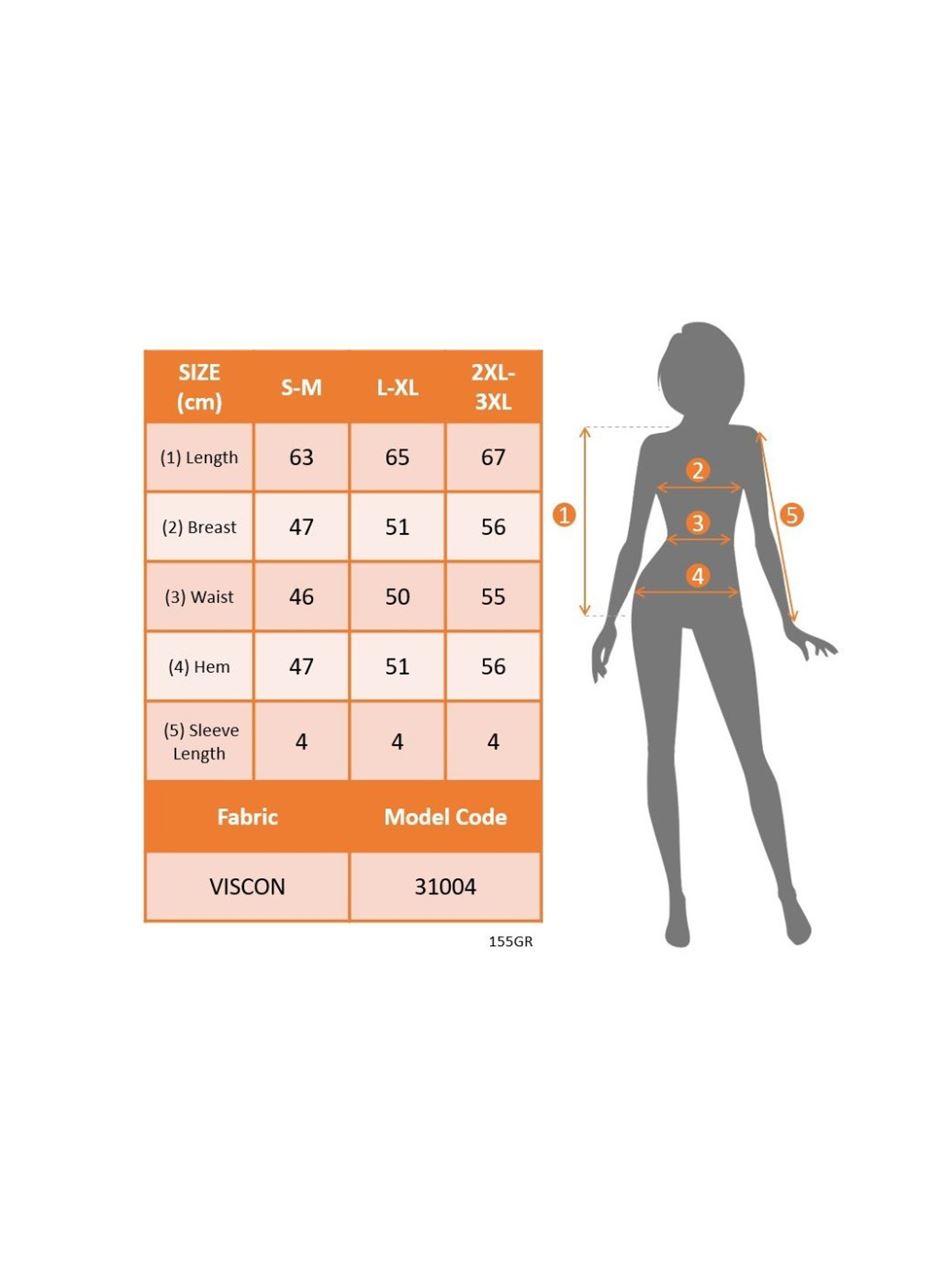Kadın Kısa Kollu Bisiklet Yaka Viskon Bluz