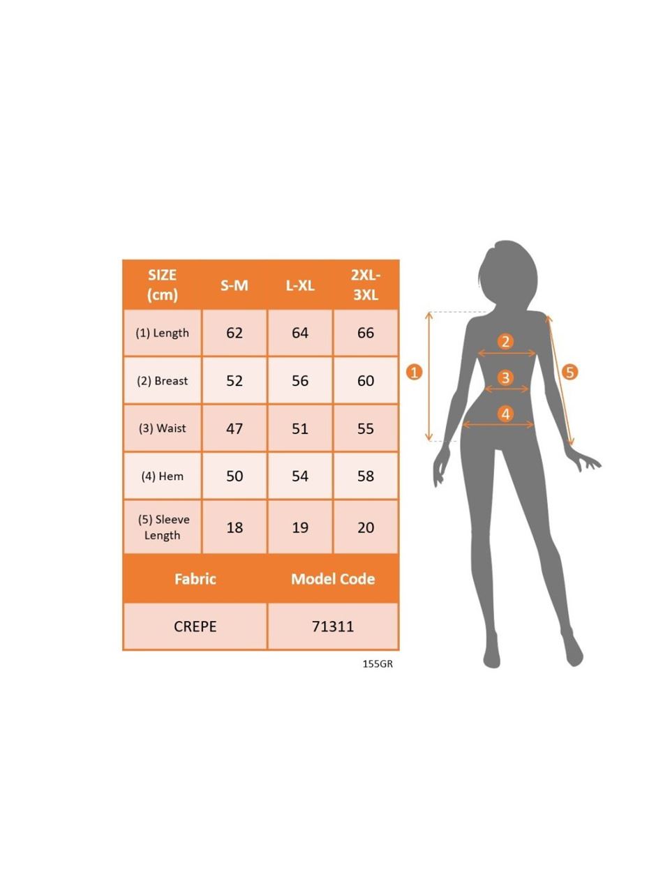 Kadın Tek Omuzu Açık Koldan Bağlamalı Janjan Krep Bluz
