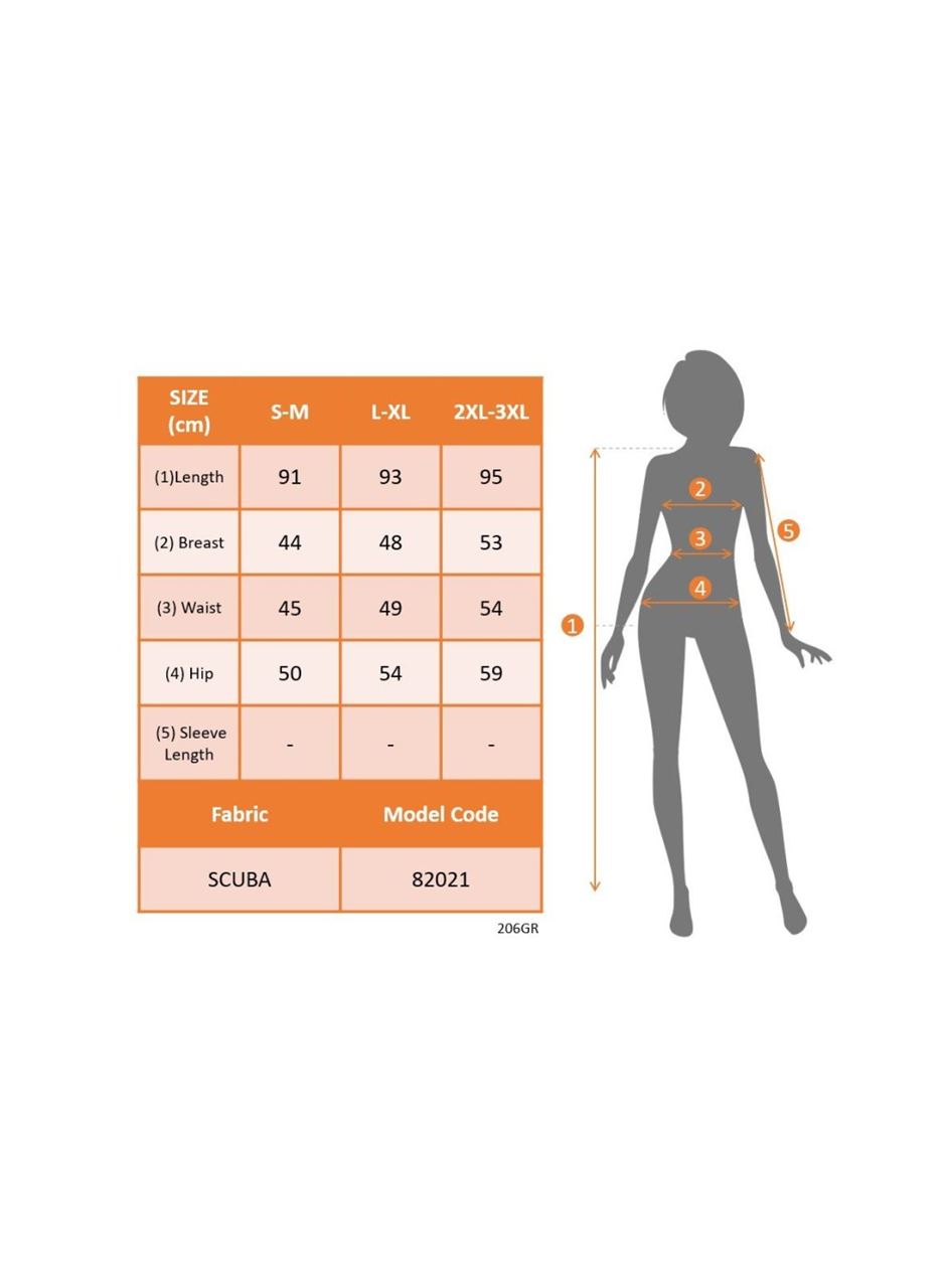 Kadın Balıkçı Yaka Kolsuz Desenli Dalgıç Elbise