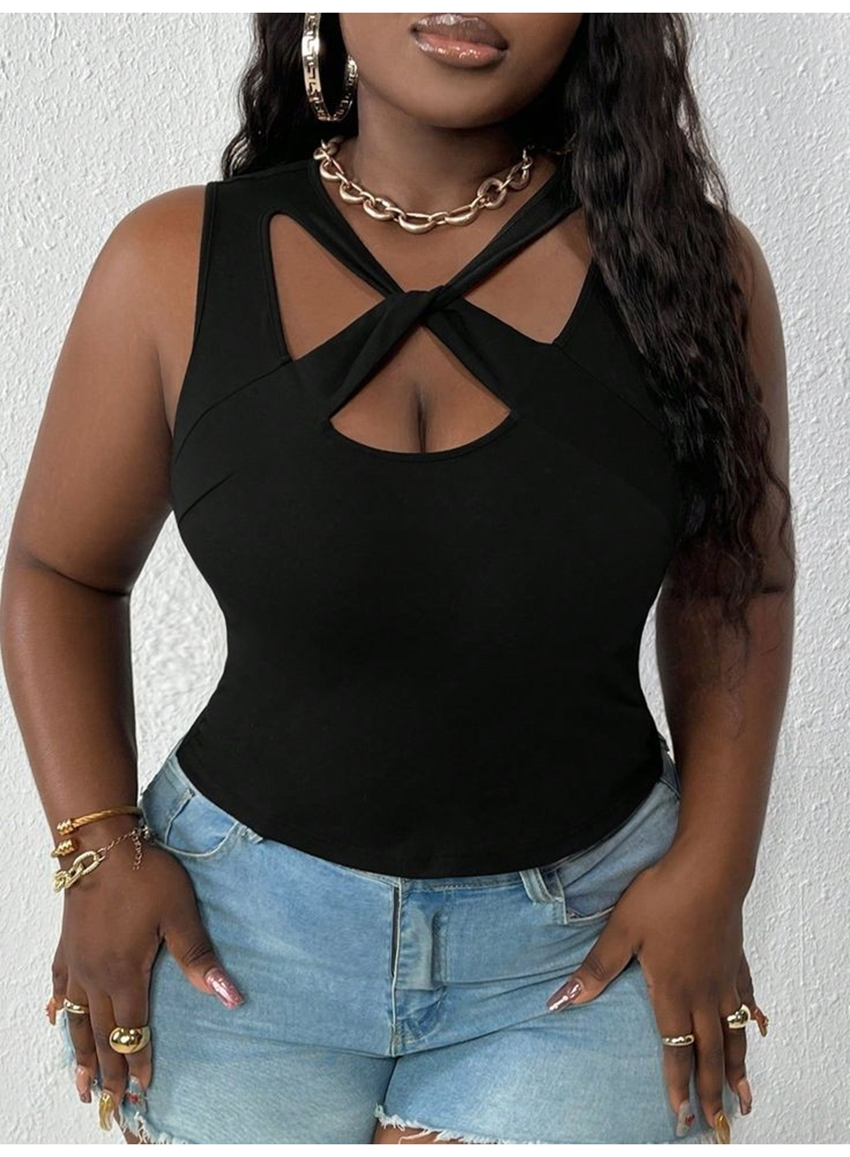 Kadın önden çapraz Detay Askılı Viskon Bluz