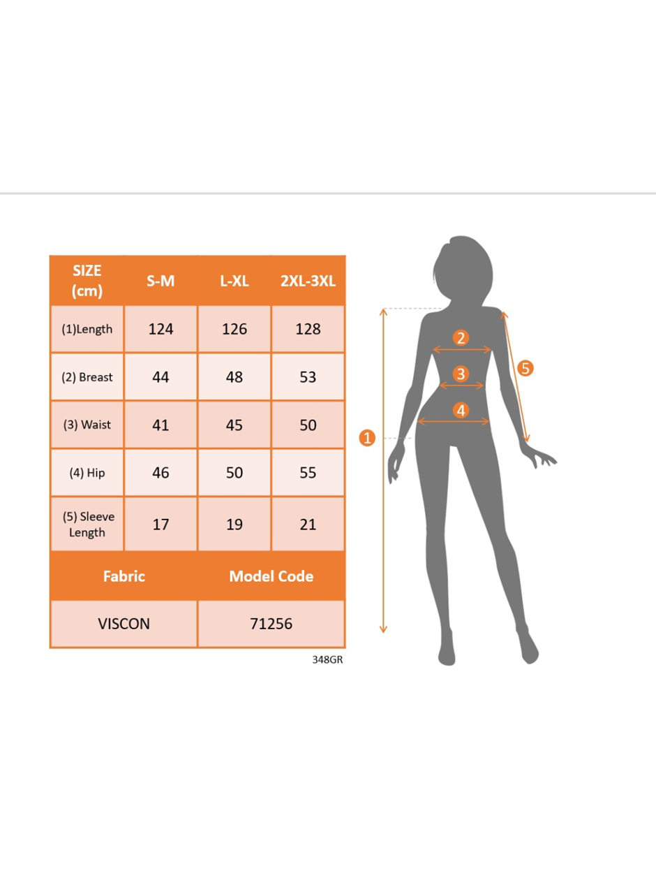 Kadın Uzun Kollu Yakası Açık Viskon Elbise