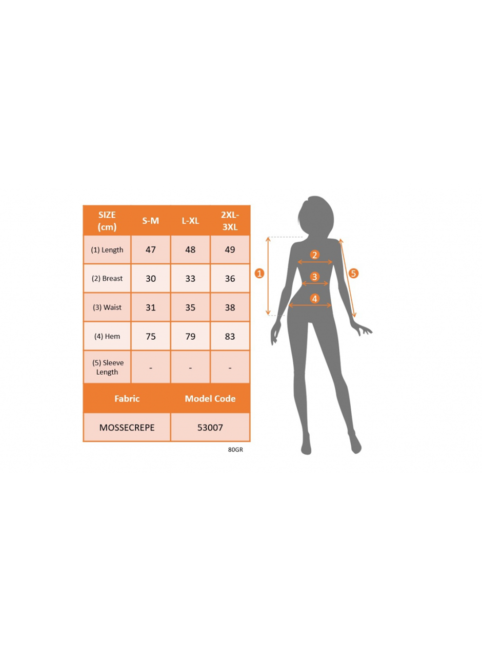 Kadın Yaprak Desenli Göğsü Gipeli Mosskrep Straplez Bluz