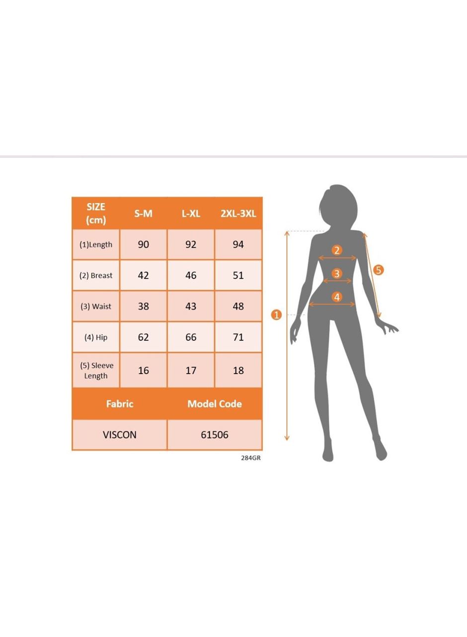 Kadın Kısa Kollu V Yakalı önden Düğmeli çift Renkli Viskon Elbise