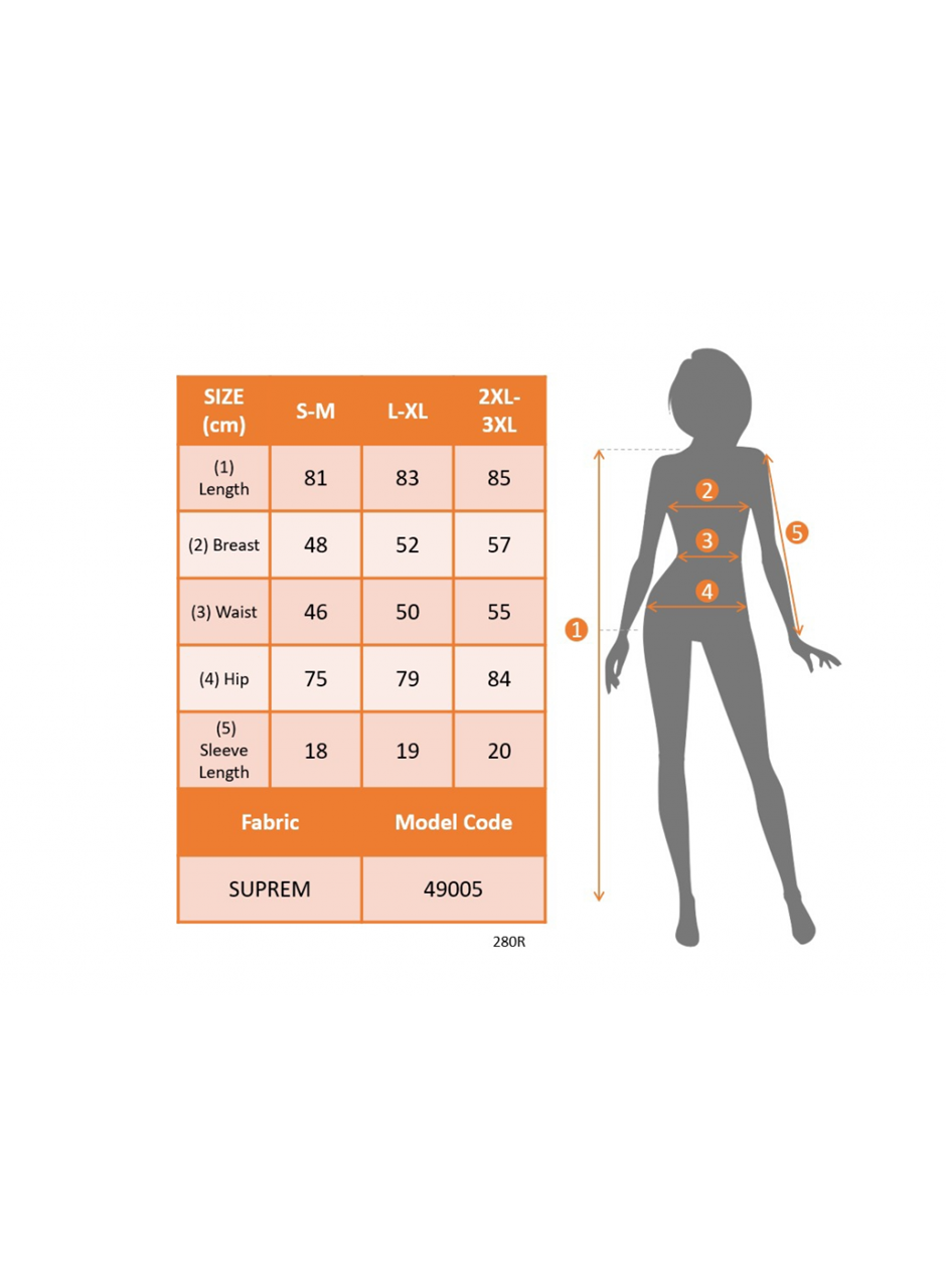 Kadın Kısa Kollu V Yakalı şerit Desenli Süprem Elbise