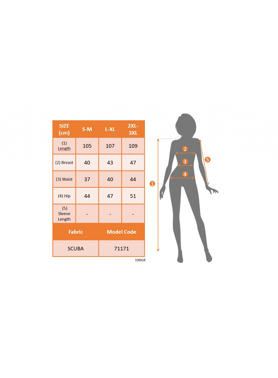 Kadın Bodycon Midi Boy Dalgıç Elbise