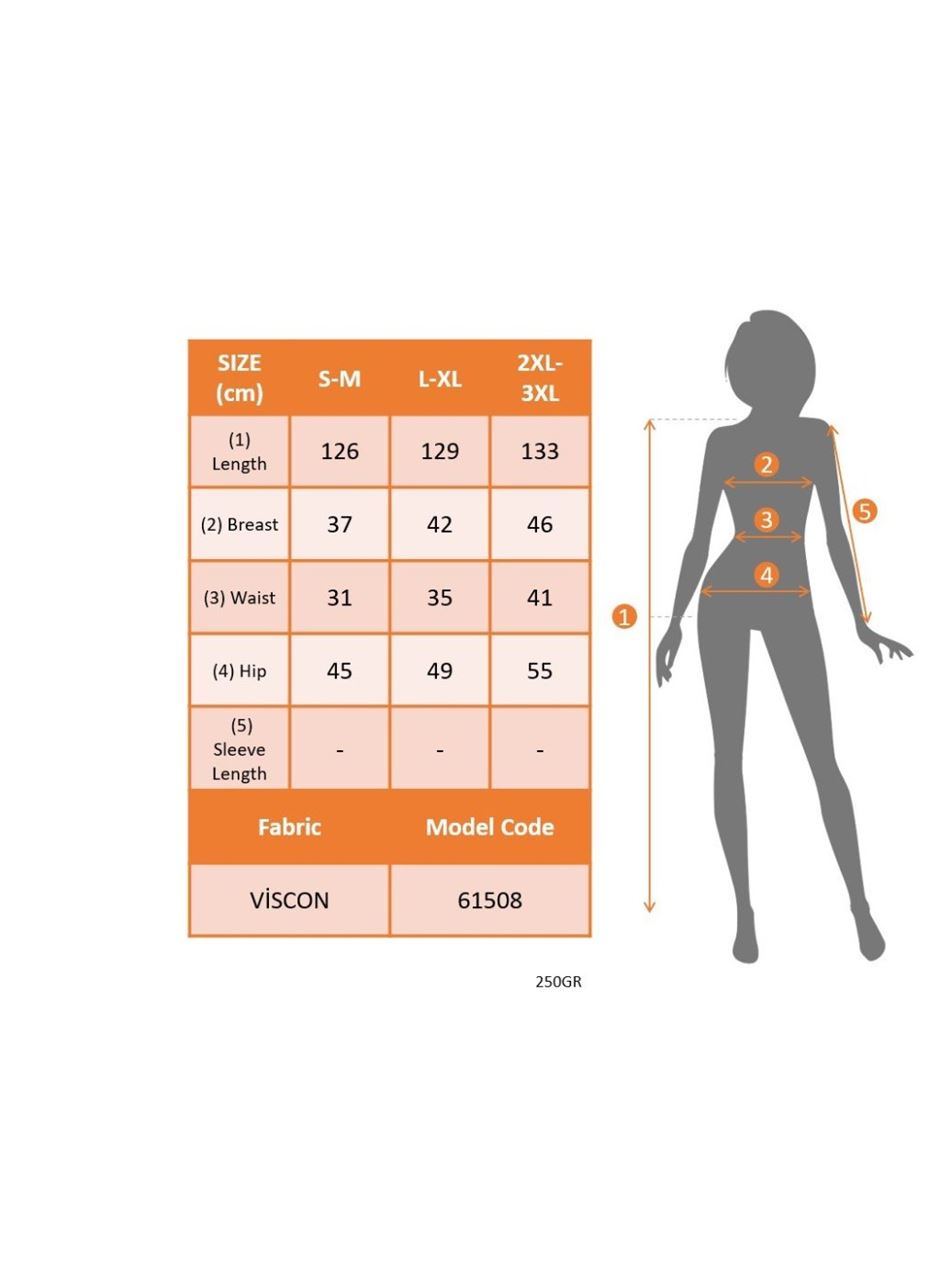 Kadın Yuvarlak Yaka Sırttan çapraz şerit Love Detaylı Yırtmaçlı Viskon Elbise