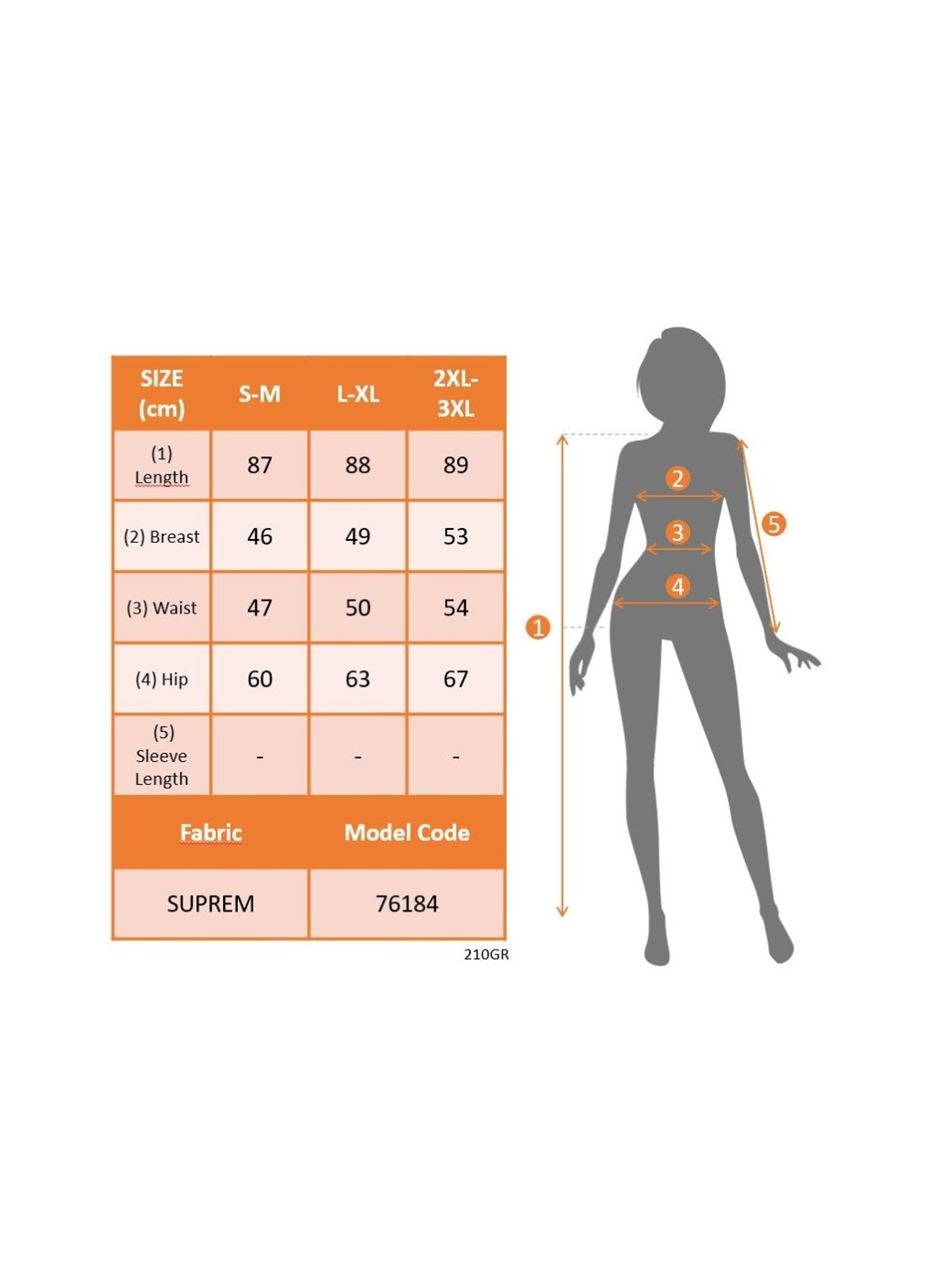 Kadın Askılı Yuvarlak Yaka Desenli A Kesim Süprem Elbise