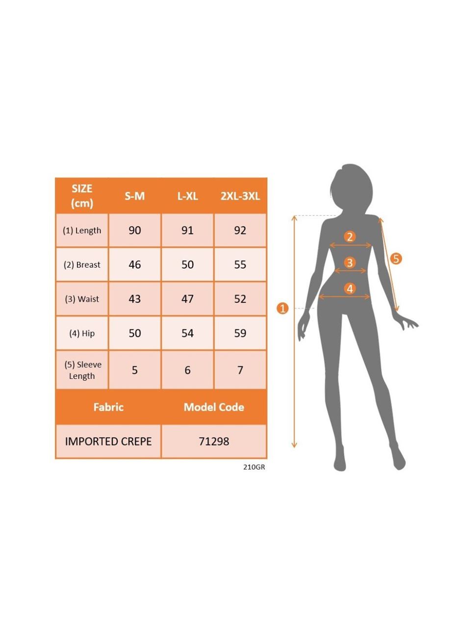 Kadın Kısa Kollu V Yakalı Ithal Krep Elbise