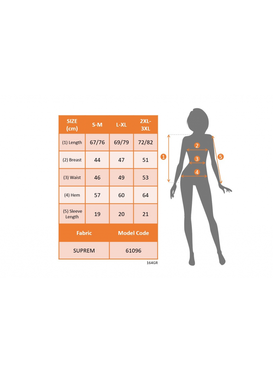 Kadın Kısa Kollu Bisiklet Yaka Salaş Süprem Bluz