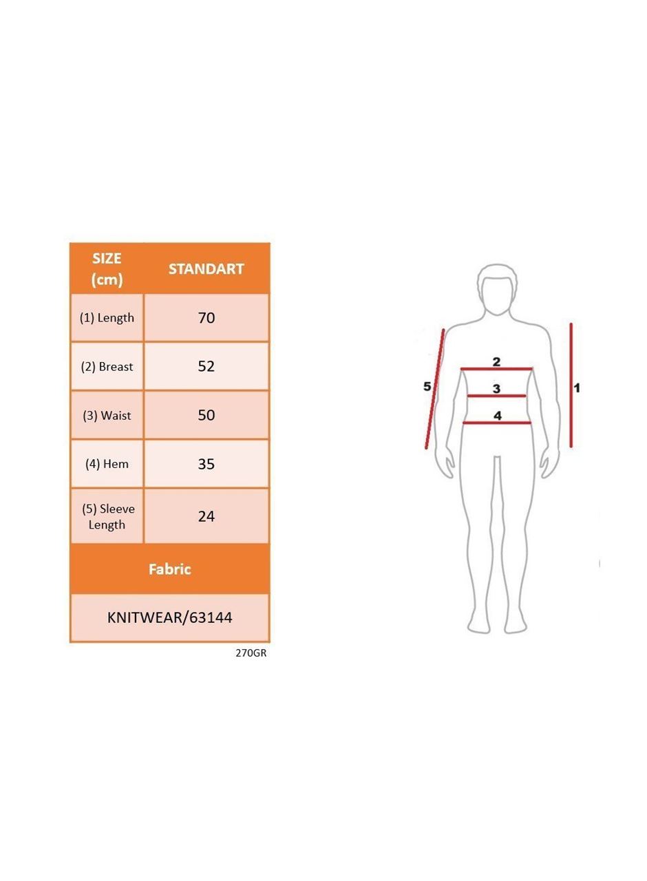 Erkek Kısa Kollu Polo Yakalı Blok Desenli Triko Tişört