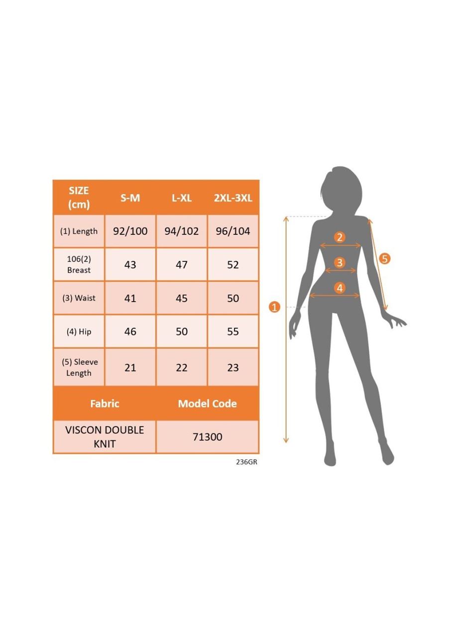 Kadın Kısa Kollu Bisiklet Yaka Viskon Iki Iplik Elbise