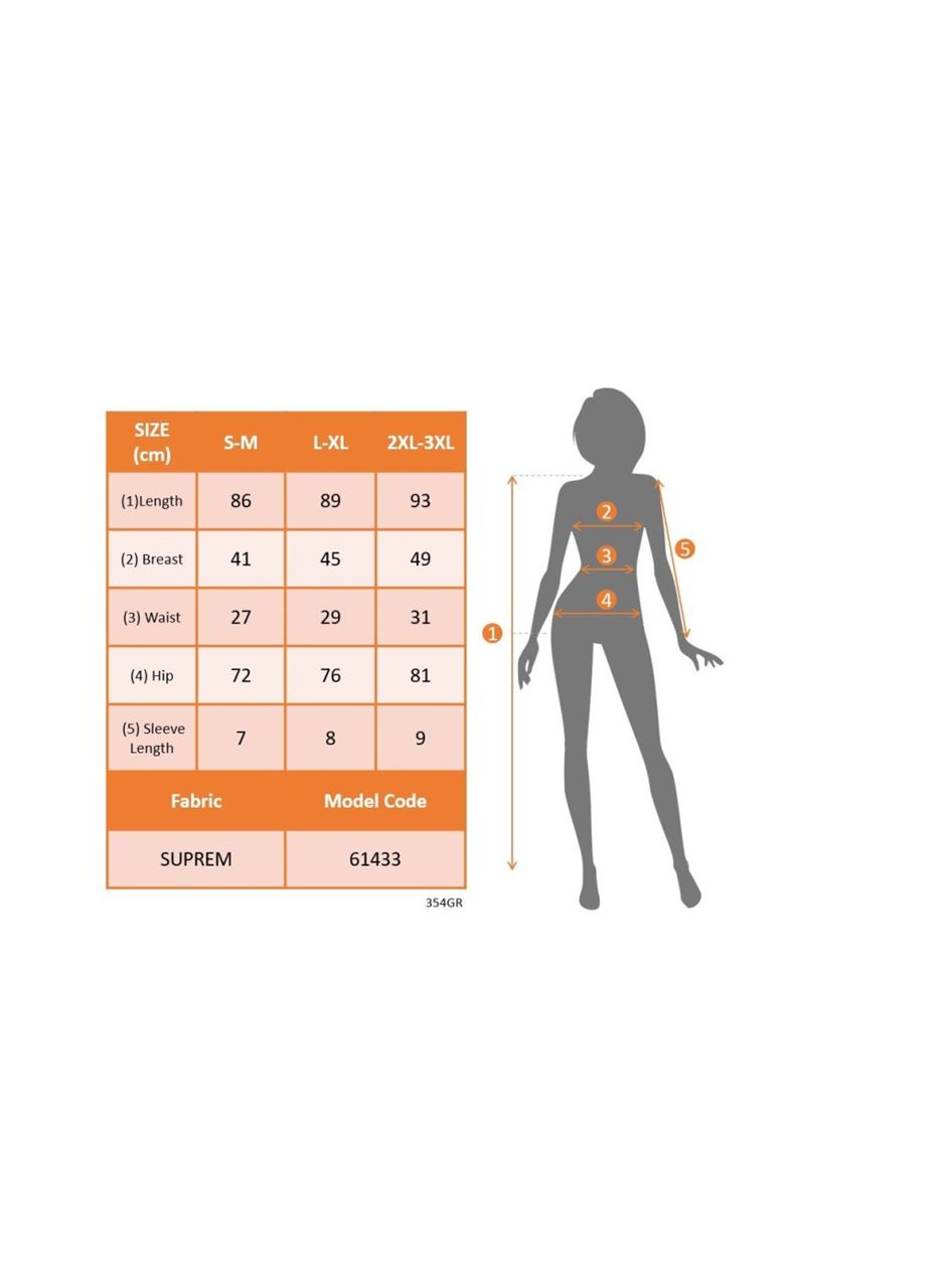 Kadın Kısa Fırfır Kollu V Yakalı Belden Kuşaklı Desenli Süprem Elbise