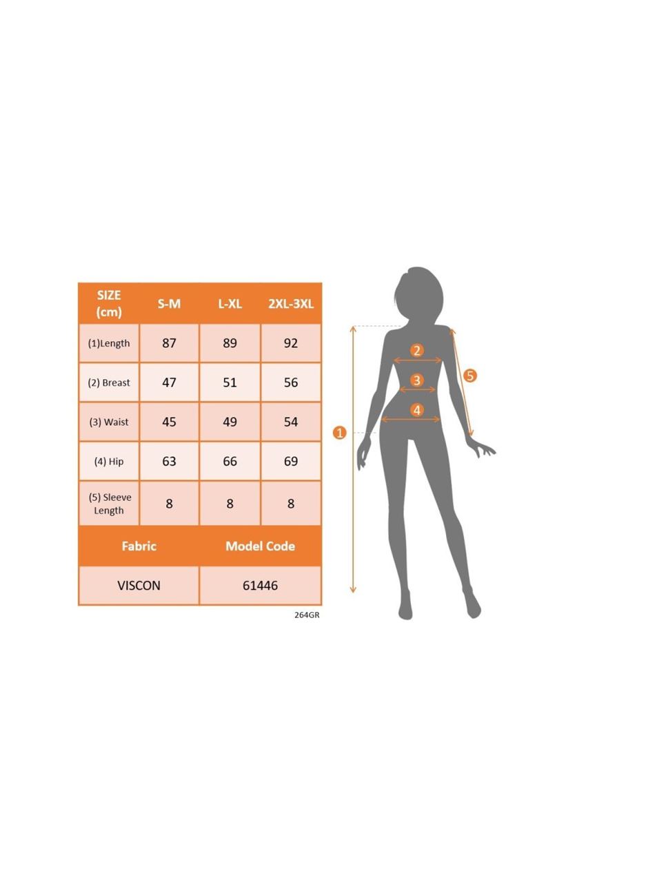 Kadın Kısa Kollu V Yakalı Viskon Elbise