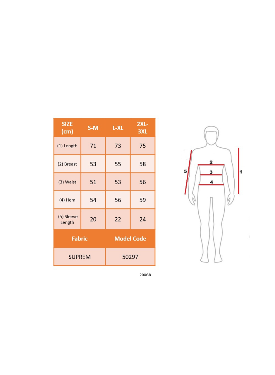 Erkek Around Baskılı Süprem T-shirt